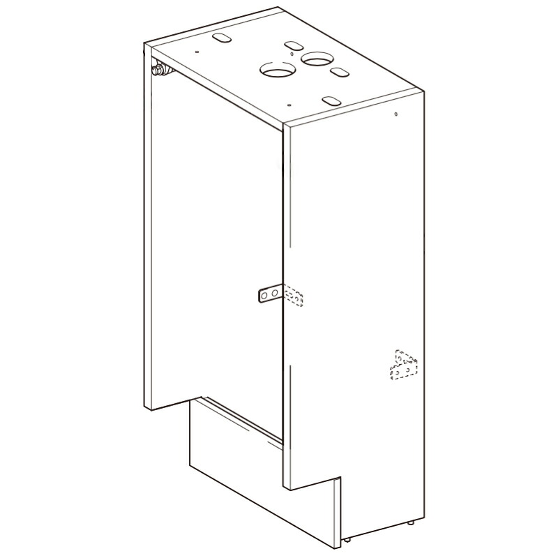 LIXIL（INAX）　キャビネットASSY R　【品番：A-7939R】【14】