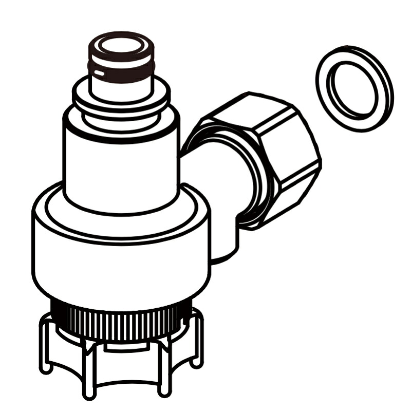 LIXIL(INAX) 逆止弁付流量調節栓(湯側) 【品番:A-7972-1】