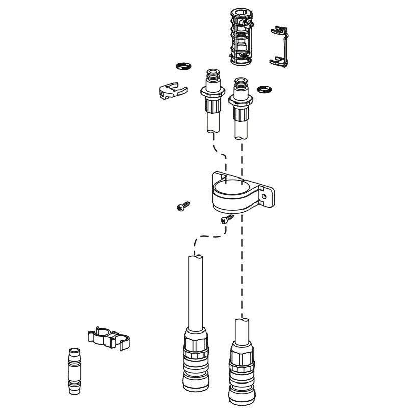 LIXIL（INAX）　給水ホースセット　【品番：A-9167】【14】