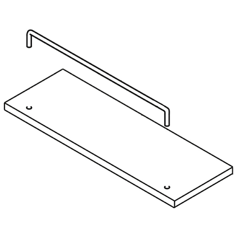 LIXIL（INAX）　棚板ASSY　【品番：KAAZ198/P1】【14】