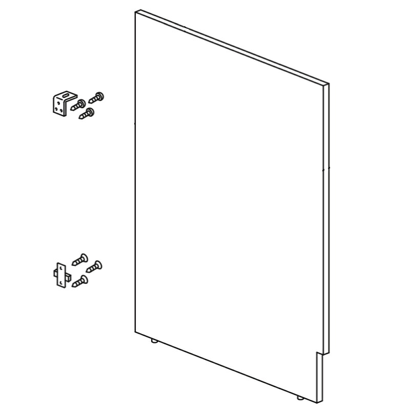 LIXIL（INAX）　側板ASSY（L）　【品番：KGAZ2706/PCS1】【14】