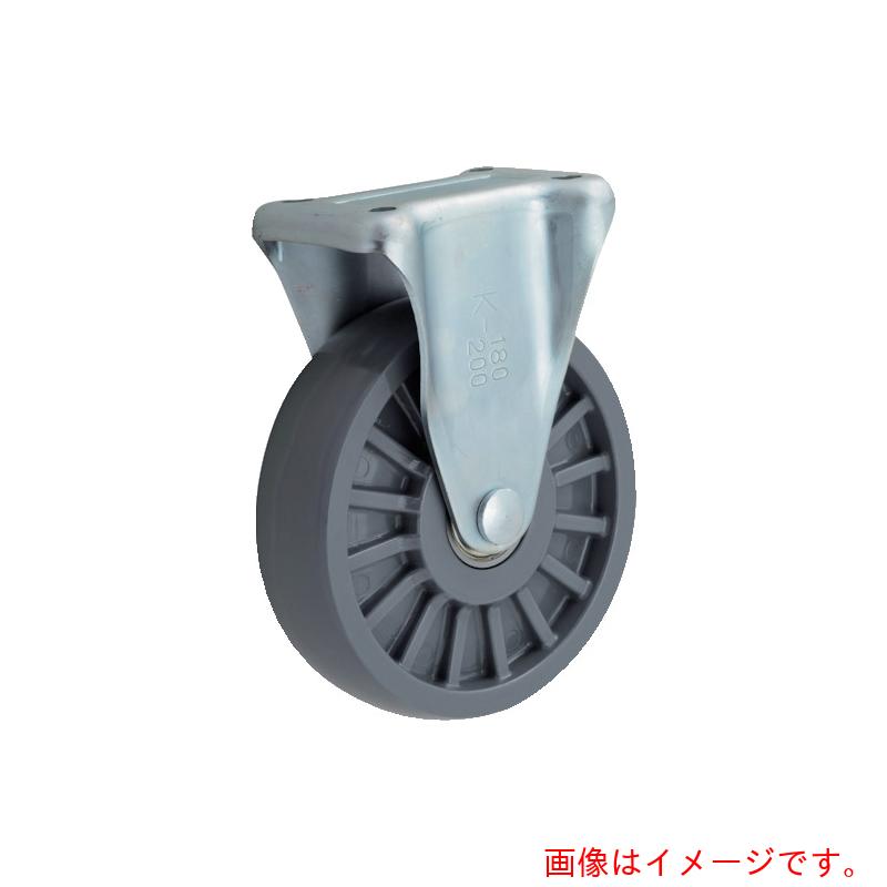 イノアック車輪（INOAC）　低始動・高耐久キャスター　１５０径　エラストマー　固定金具付　【品番：ME-150WK】 12,722円
