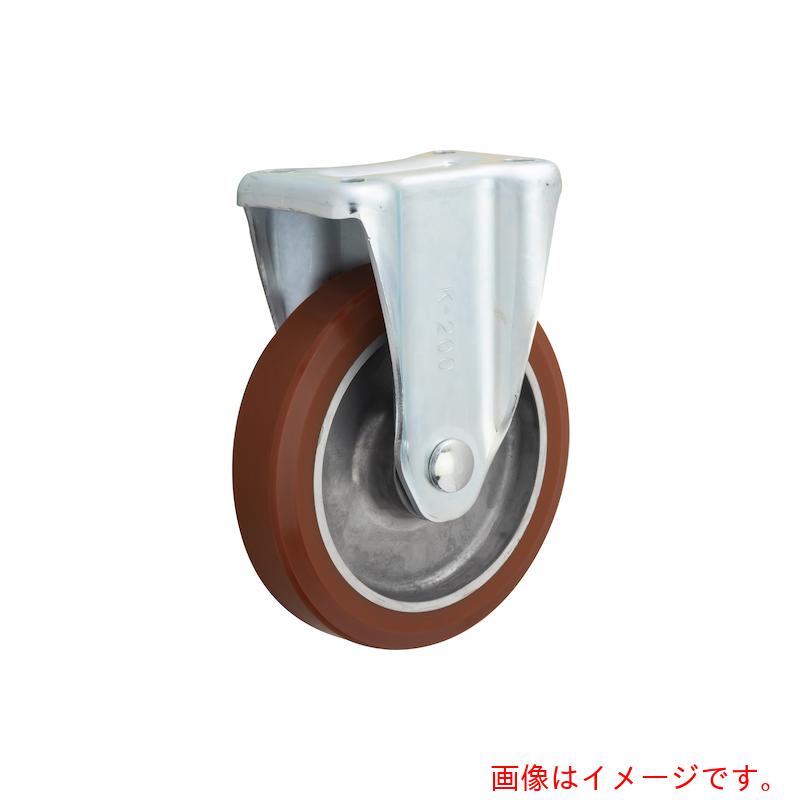 イノアック車輪（INOAC）　牽引台車用キャスターアルミ芯金タイプ　１００径　固定金具付ウレタン　【品番：TU100AWK】