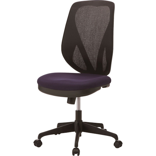 【別途送料あり】井上金庫販売（イノウエ）　ＬＡＰ　オフィスチェア　メッシュ　ネイビ－　【品番：LAP-54 NV】