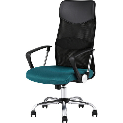 アイリスオーヤマ　ＩＲＩＳ　１０８５０３　メッシュバックチェア　ハイバック　ネイビー　【品番：OFC-MBHR-N】｜住設プロ　店