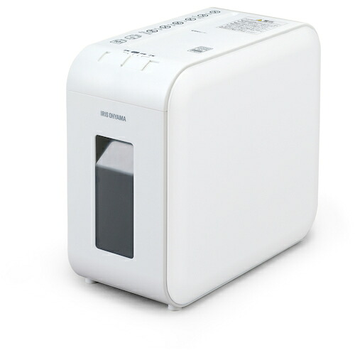 アイリスオーヤマ　ＩＲＩＳ　１０１１１３　パーソナルシュレッダー　Ｐ４ＨＳ７５Ｍ　ホワイト　【品番：P4HS75M-W】｜住設プロ　店