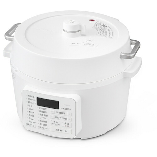 アイリスオーヤマ　ＩＲＩＳ　５１６３９３　電気圧力鍋　４．０Ｌ　【品番：PC-MA4-W】