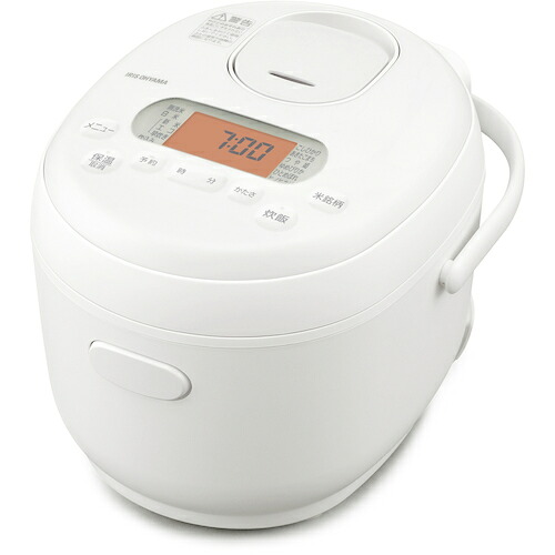 アイリスオーヤマ IRIS 298879 マイコンジャー炊飯器 3合 ホワイト 【品番:RC-MDA30-W】|住設プロ 店