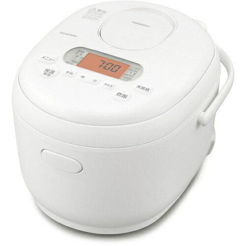 アイリスオーヤマ ＩＲＩＳ ２９８８８１ パソコンジャー炊飯器 ５．５合 白いこと 【品番：RC-MDA50-W】