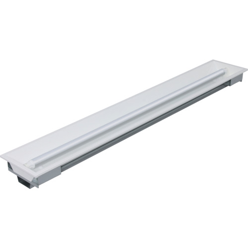 アイリスオーヤマ　ＩＲＩＳ　５６６６７６　ＬＥＤ直管用専用器具　埋込下面開放型　４０形　１灯用　【品番：IRLDFL41UK】