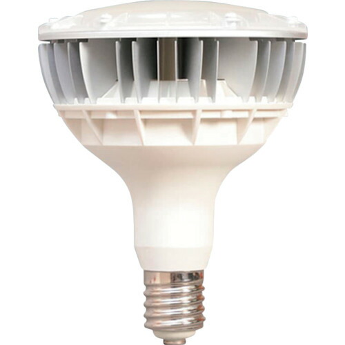 アイリスオーヤマ　ＩＲＩＳ　２７３９５６　Ｅ３９口金　バラストレス水銀灯代替（軽量化）　４５００ｌｍ　昼白色　（５０００）　ホワイト　防塵・防水　【品番：LDR100200V28N8HE3945WH3】｜住設プロ　店