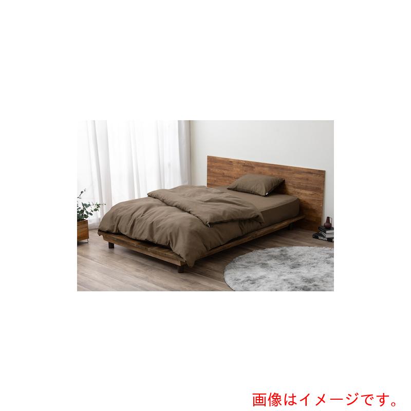 アイリスオーヤマ　ＩＲＩＳ　１０１０６４　ボックスシーツ　ダブル　ブラウン　【品番：BXS-TCW-D】