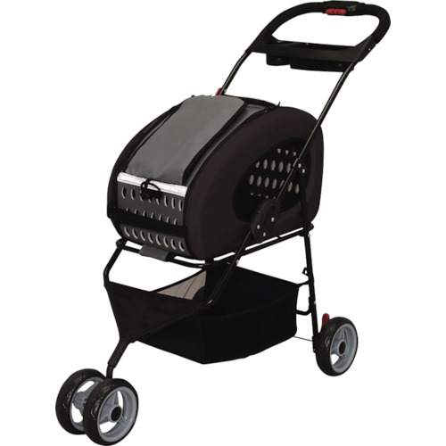 アイリスオーヤマ ＩＲＩＳ ５３４９３９ ４ＷＡＹ愛玩動物手押し車 赤銅色 【品番：FPC-920-BR】