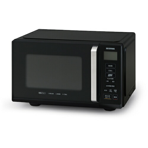 アイリスオーヤマ ＩＲＩＳ １０１９９７ 単機能レンジ２２Ｌ ブラック 【品番：IMB-F2202-B】