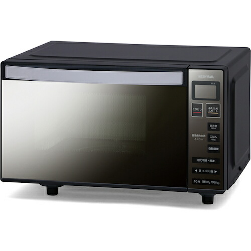 アイリスオーヤマ ＩＲＩＳ １０２８９１ 単機能ミラーレンジ１８Ｌ 【品番：IMB-FM1805-B】