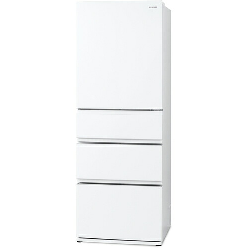 【別途送料あり】アイリスオーヤマ IRIS 106561 冷凍冷蔵庫 428L シルキーホワイト 【品番:IRSN-SX43A-W】