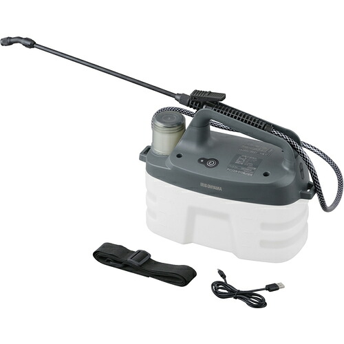アイリスオーヤマ ＩＲＩＳ １０７２１７ 申し受ける式噴霧器 ４Ｌ 白いこと薄墨色 【4個】 【品番：JF-4000】