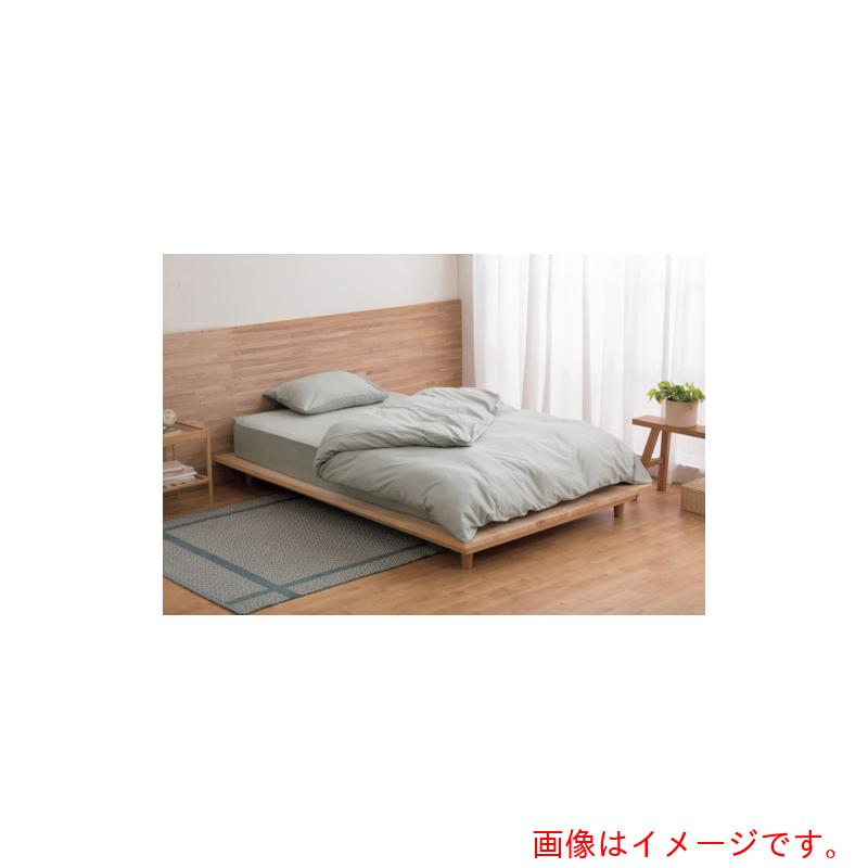 アイリスオーヤマ　ＩＲＩＳ　１００８１５　掛け布団カバー　セミダブル　ライトグレー　【品番：KKC-CS-SD】