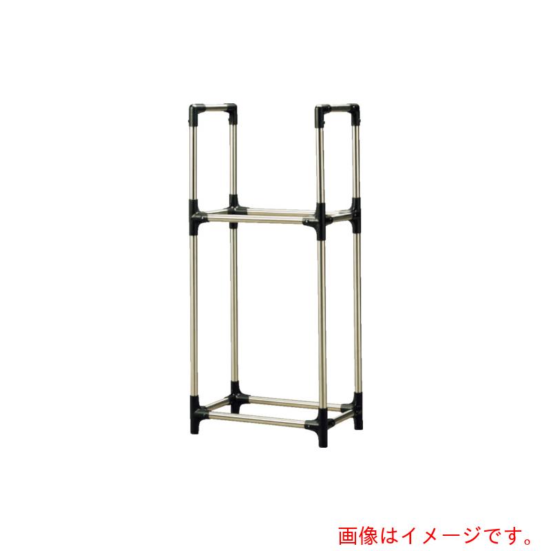 アイリスオーヤマ IRIS 204543 ステンレス製タイヤラック軽自動車用 ブラック/グレー 【品番:KSL-450】|住設プロ 店