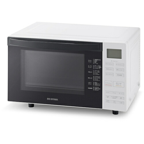 アイリスオーヤマ IRIS 101938 オーブンレンジ18L 【品番:MO-F1810-W】