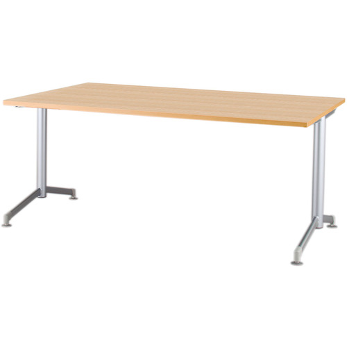 【別途送料あり】アイリスチトセ（IRIS）　リフレッシュテーブル　フーク　Ｔ字脚　１２００×７５０ナチュラル　【品番：CFKTT1275G-NA】