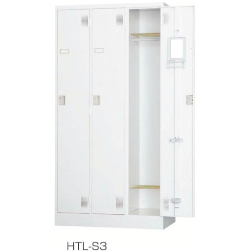 【別途貨物輸送あり】花ショウブチトセ（IRIS） 多人数ロッカー（円柱錠） ＨＴＬ－Ｓ３ 【品番：HTL-S3】
