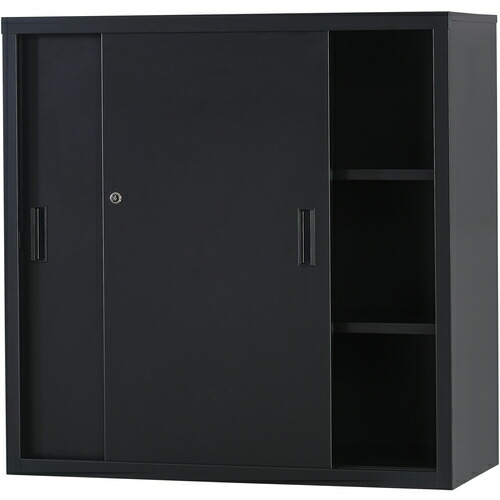 【別途送料あり】アイリスチトセ（IRIS）　保管庫（スチールス戸）ＨＴＳ－３３Ｓ－ＭＢ　マットブラック　【品番：HTS-33S-MB】