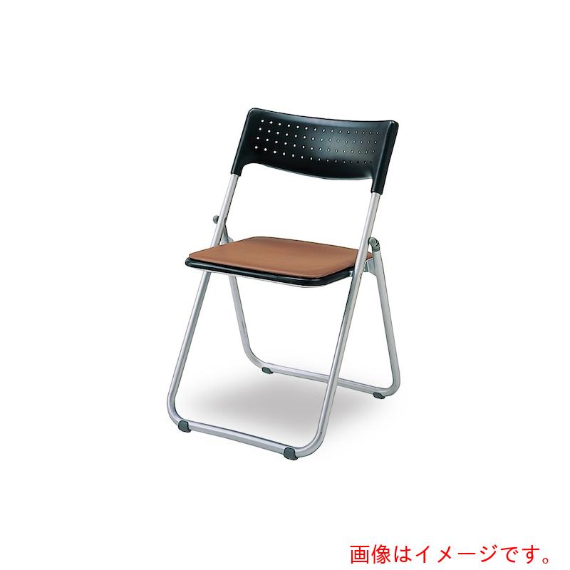 花ショウブチトセ（IRIS） 垂直方向スタックフォールディングチェアー ＳＳつづき物 【5個】 【品番：SS-A127N BR】
