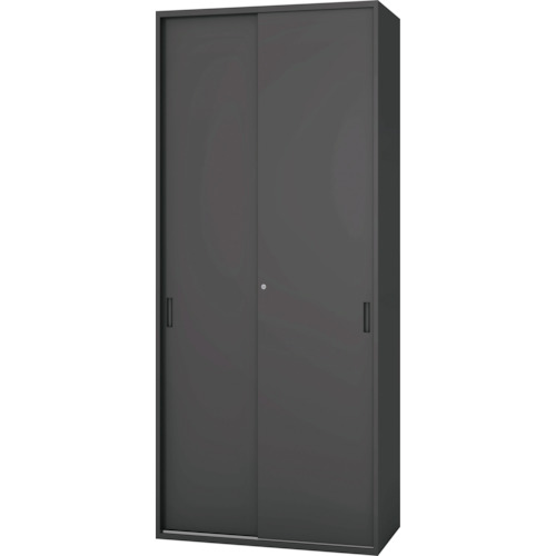 【別途貨物輸送あり】花ショウブチトセ（IRIS） 引戸書庫 Ｈ２１００ 黒いこと 【品番：SSN45-21S-B】