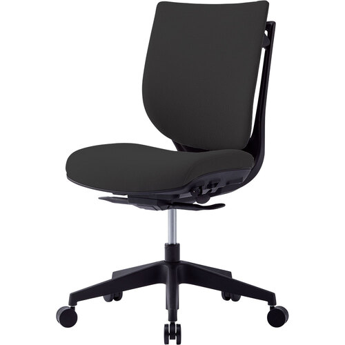 アイリスチトセ（IRIS）　オフィスチェア　ＶＩＧＯＲ&minus;ＬＢ　肘なし　メッシュ　ブラック　【品番：VIG-P50L0-FF-B-B】｜住設プロ　店