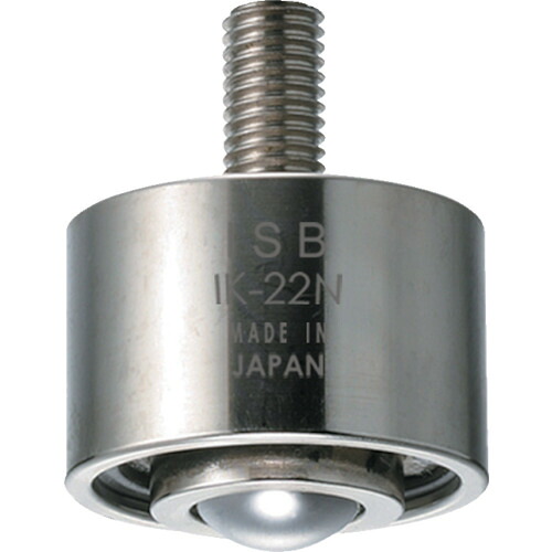 井口機工製作所（ISB）　下向用ボールキャスター　イグチベアー　ＩＫ－２２Ｎ　スチール製　【品番：IK-22N】
