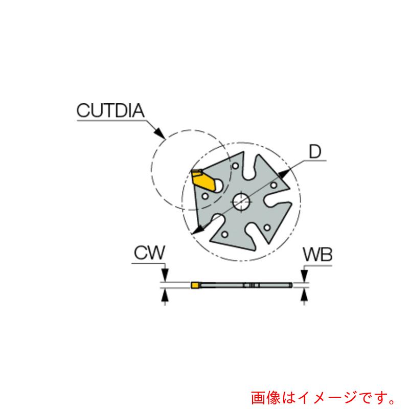 イスカルジャパン タング５手持ち部分 アダプタ ＡＤＭＰ Ｄ４５ 【品番：ADMP D22-1.2】