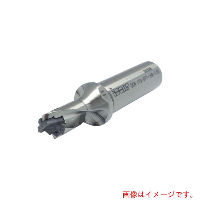 イスカルジャパン　スローアウェイドリル　スモウカム　ヘッド交換式ドリルボディ（回り止めフラット部付シャンク）１．５Ｄ　刃径１１．０－１１．４ｍｍ　シャンク径１６ｍｍ　【品番：DCN 110-017-16A-1.5D】
