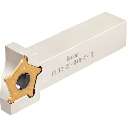 イスカルジャパン 溝入れ・突切り物の具 ペンタＩＱ手持ち部分用保持者 ＰＣＨＲ／Ｌ－Ｄ－ＩＱ 幅２０粍 高さ２０粍 全長１３５粍 【品番：PCHR 20-D40-3-IQ】
