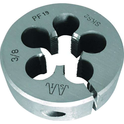 イシハシ精工（ISF）　ＩＳ　管用ねじ切り丸ダイス　ＰＦねじ　５０径　３／８ＰＦ　【品番：IS-RD-50-PF038】