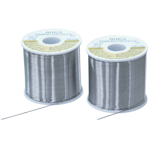 石川金属元素 ステクロン６０Ｅ（すず６０％／鉛４０％）－０．５粍－５００ｇ 【10個】 【品番：S60-05-0500-10】