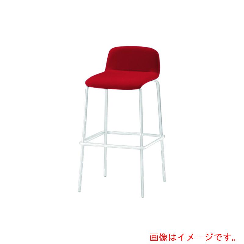【別途貨物輸送あり】イトーキ（ITOKI） ノットワークハイチェア張りぐるみ 脚ホワイト・ウレタンレザーサンドイエロー 【品番：KLL-133DK-W9Y3】