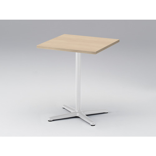 イトーキ（ITOKI）　ノットワーク　カフェテーブル角型　天板アモナアカシア　脚ホワイト　【品番：TLL-0667J-WA】