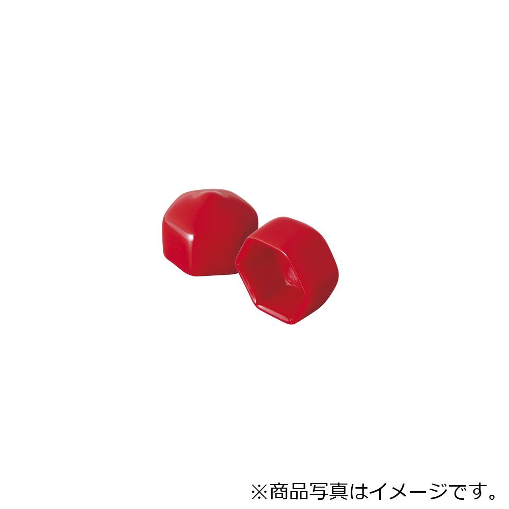 岩田製作所（iwata）　保護キャップ　六角ボルト頭用　（１００個入）　赤　【品番：HLRER16-B】