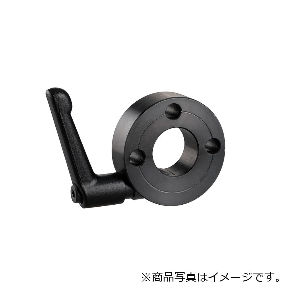 【メール便対応】岩田製作所（iwata）　クサビカラー　３穴　レバー付　黒染め　【品番：SCK5020CP3B】