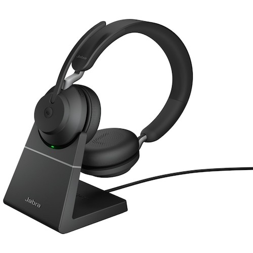 GNオーディオジャパン Ｊａｂｒａ Ｅｖｏｌｖｅ２ ６５ ＭＳ Ｓｔｅｒｅｏ ＵＳＢ－Ｃ Ｓｔａｎｄ Ｂｌａｃｋ 【品番：26599-999-889】