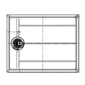 ジャニス工業　洗濯機防水パン　【品番：TP800C】