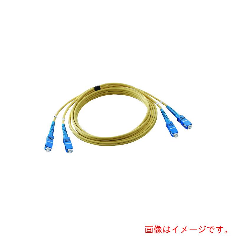 ジェフコム（JEFCOM） ＤＥＮＳＡＮ オプティカルファイバーパッチケーブル 【品番：LFV-SCSM-5】