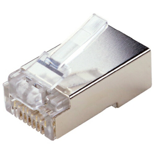 ジェフコム（JEFCOM）　ＪＥＦＣＯＭ　カテゴリー６Ａ用モジュラープラグ　【品番：MJ-6A-808STC】 6,486円