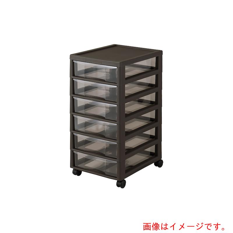 【別途送料あり】JEJアステージ　アプロスＢ４　深６段　ダークブラウン　【3個】　【品番：APLOSB4FUKA6-DB】