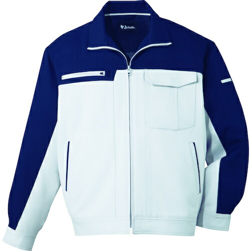 自重堂　ブルゾン　シルバー×ネービー　４Ｌ　【品番：82300-530-4L】 7,294円