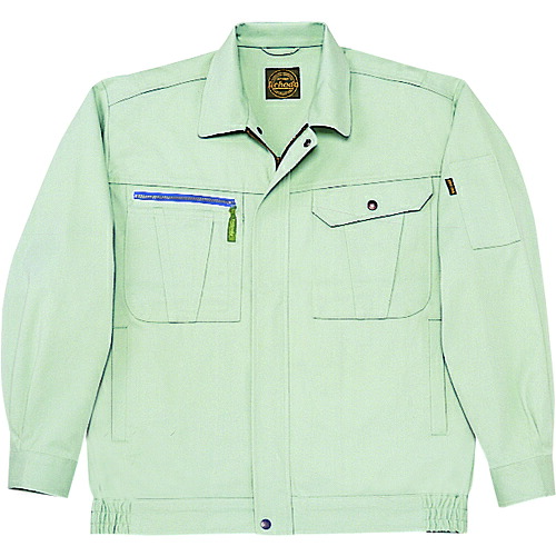 自重堂 上衣 石ころ薄墨色 Ｌ 【品番：41200-050-L】