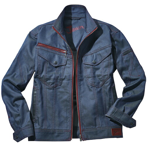 自重堂　ジャンパー　インデイゴ　Ｓ　【品番：52400-143-S】