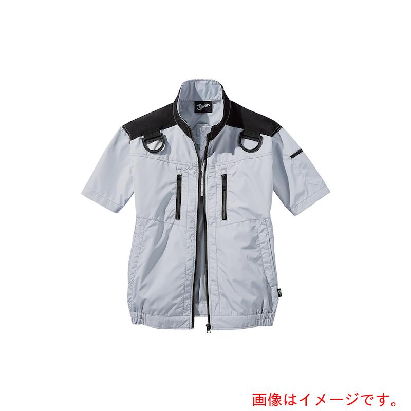 自重堂　空調服半袖ブルゾン　シルバ－　４Ｌ　【品番：54090-036-4L】