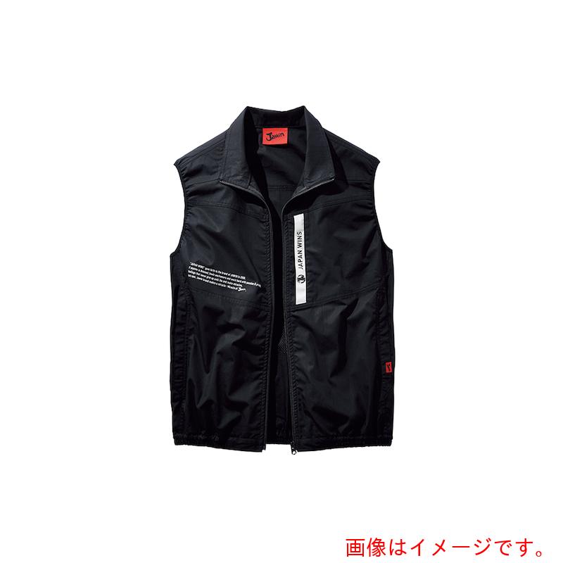 自重堂　空調服ベスト　ブラツク　Ｍ　【品番：54140-044-M】